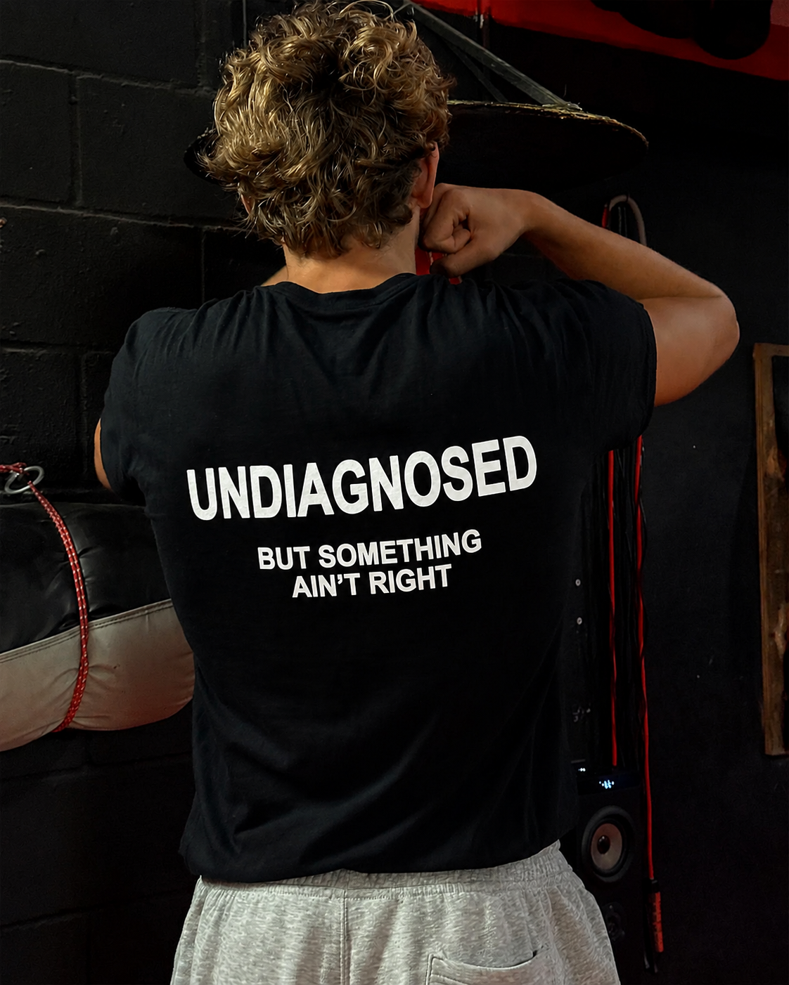 Undiagnosed But Something Ain't Right Graphic Tshirt - regular fit tshirt