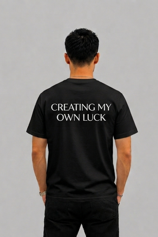 Creating my own luck Graphic T-shirt - Regular Fit T-shirt