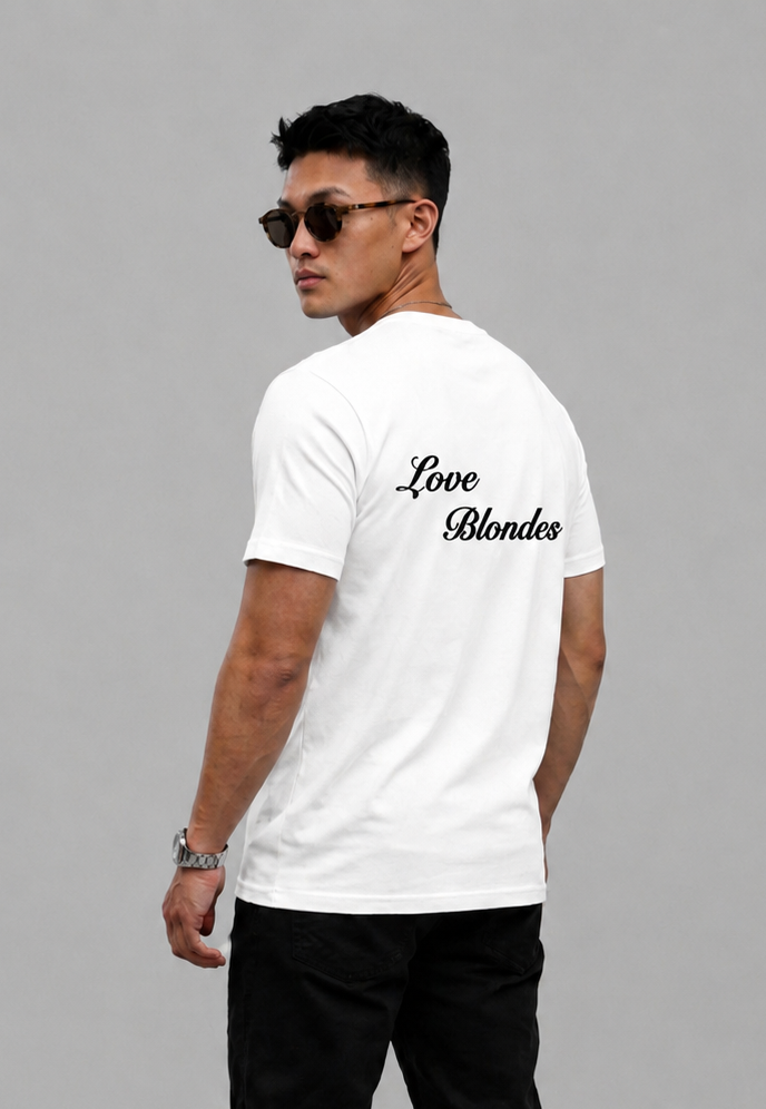 Love Blondes Club Graphic - Regular Fit T-shirt