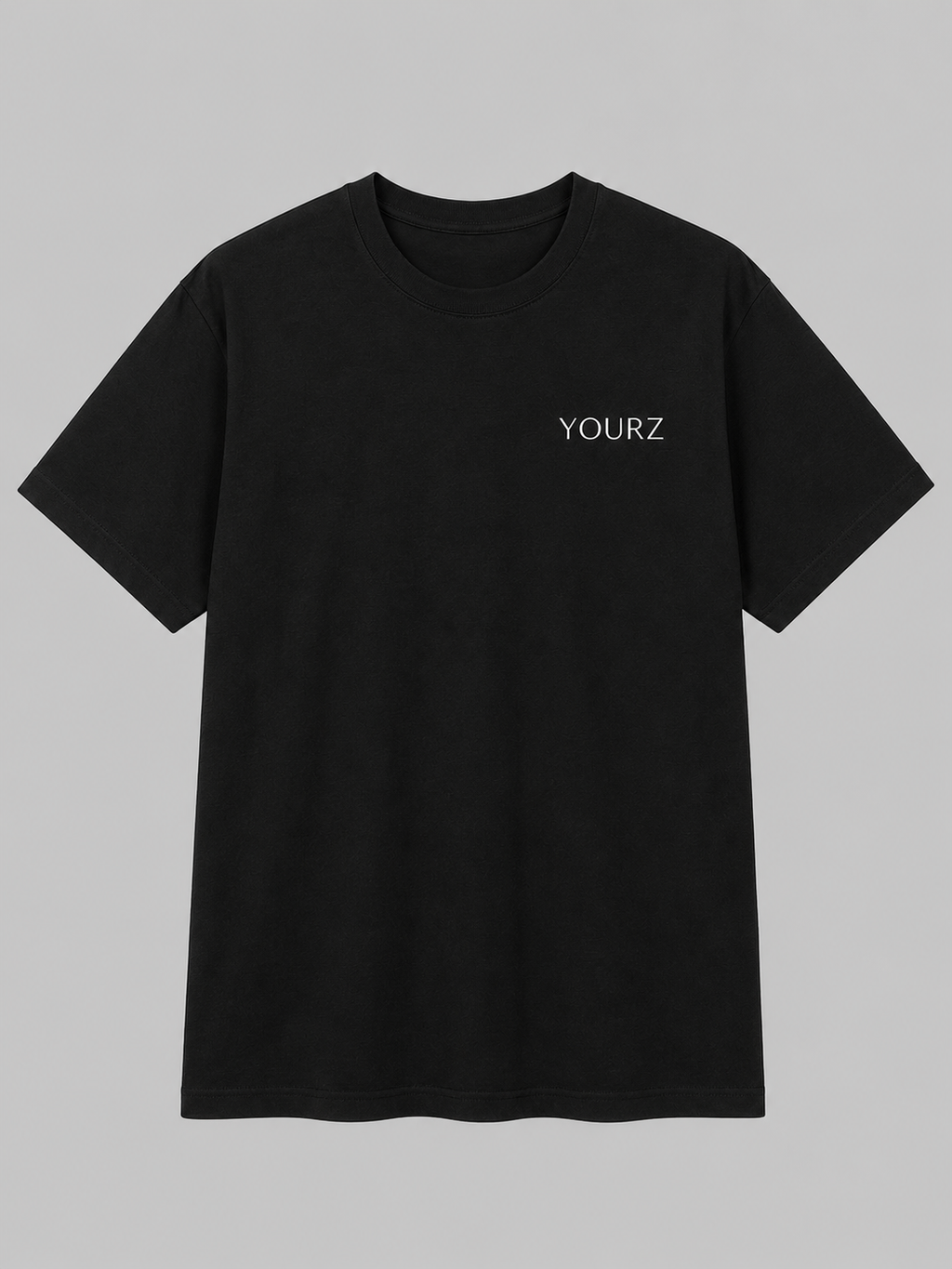 YourZ Signature Black T-shirt