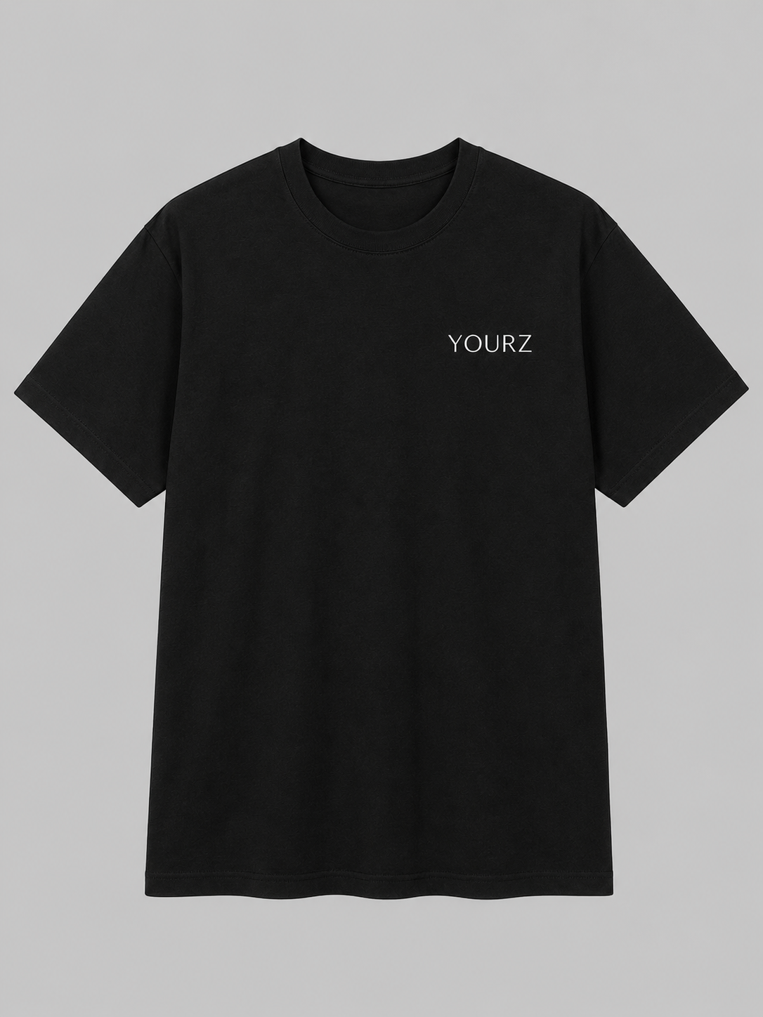 YourZ Signature Black T-shirt