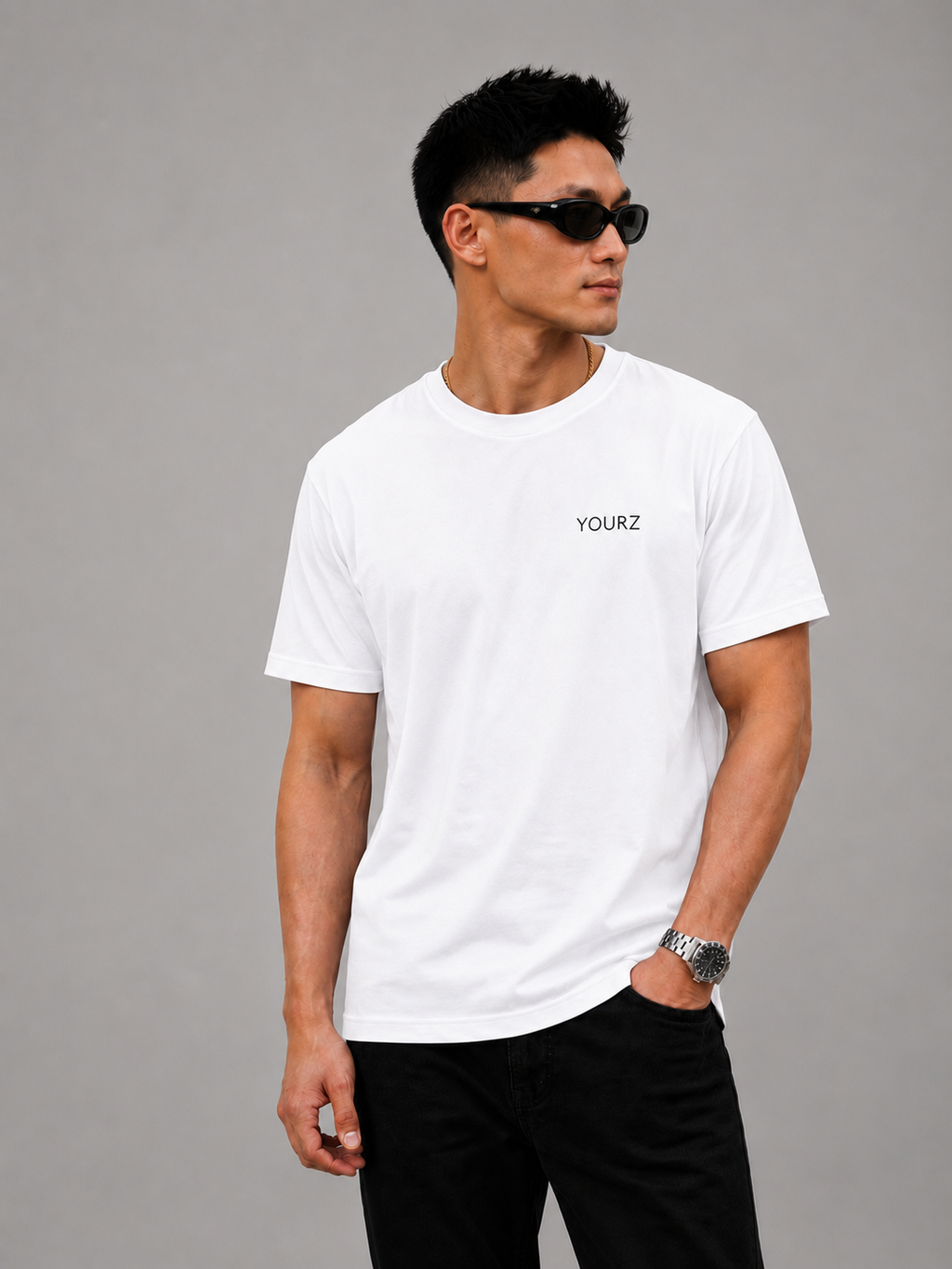 YourZ Signature White T-shirt