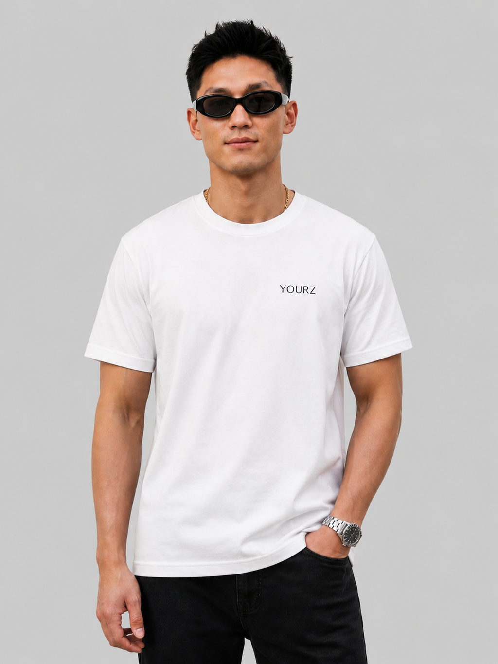 YourZ Signature White T-shirt