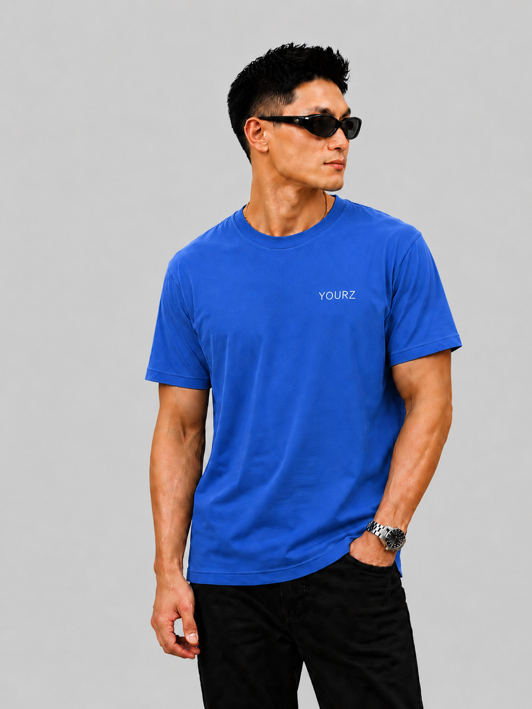 YourZ Signature Royal Blue T-Shirt