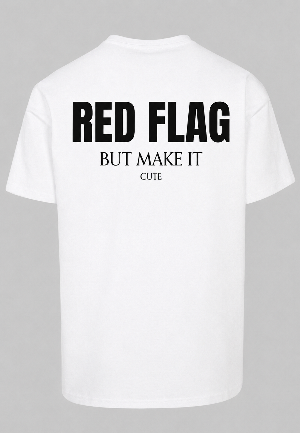 Red Flag But Make It Cute Graphic - Regular Fit T-Shirt