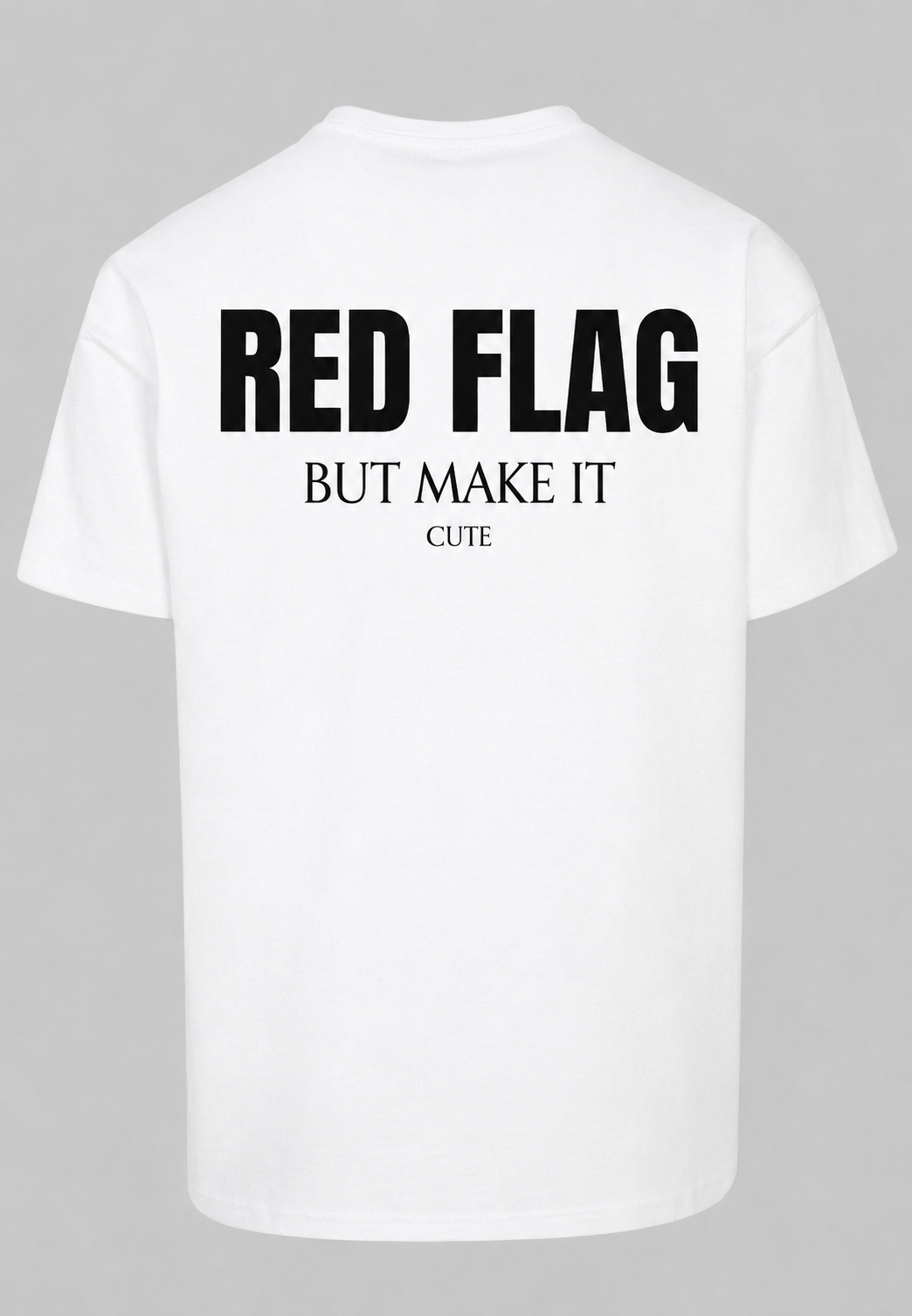 Red Flag But Make It Cute Graphic - Regular Fit T-Shirt