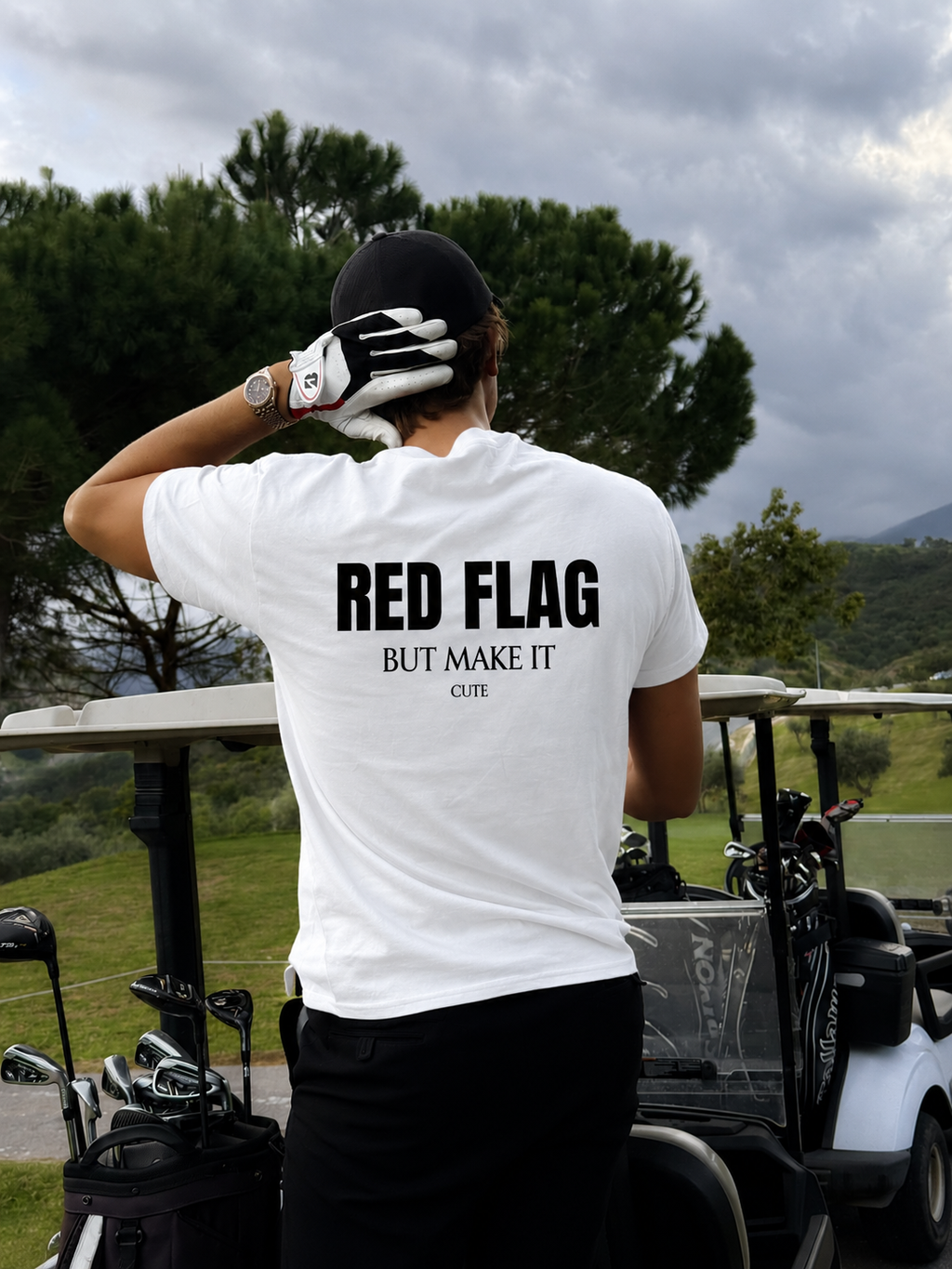 Red Flag But Make It Cute Graphic - Regular Fit T-Shirt