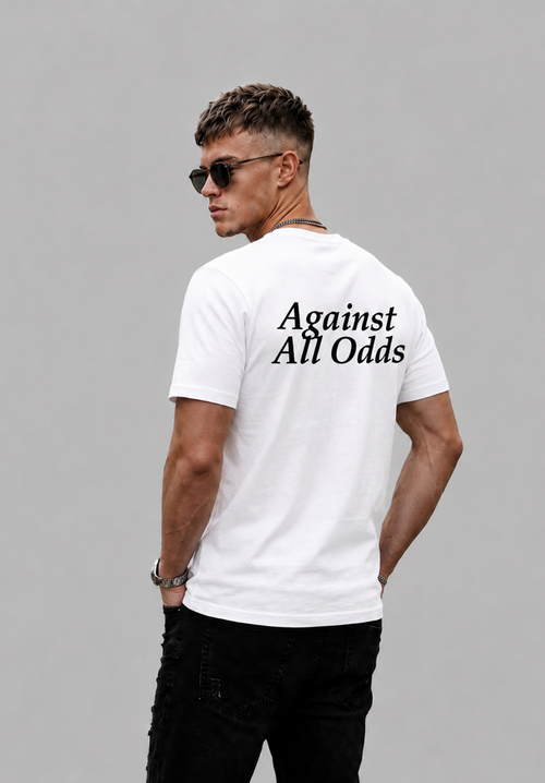 Against All Odds Graphic - Regular Fit T-shirt