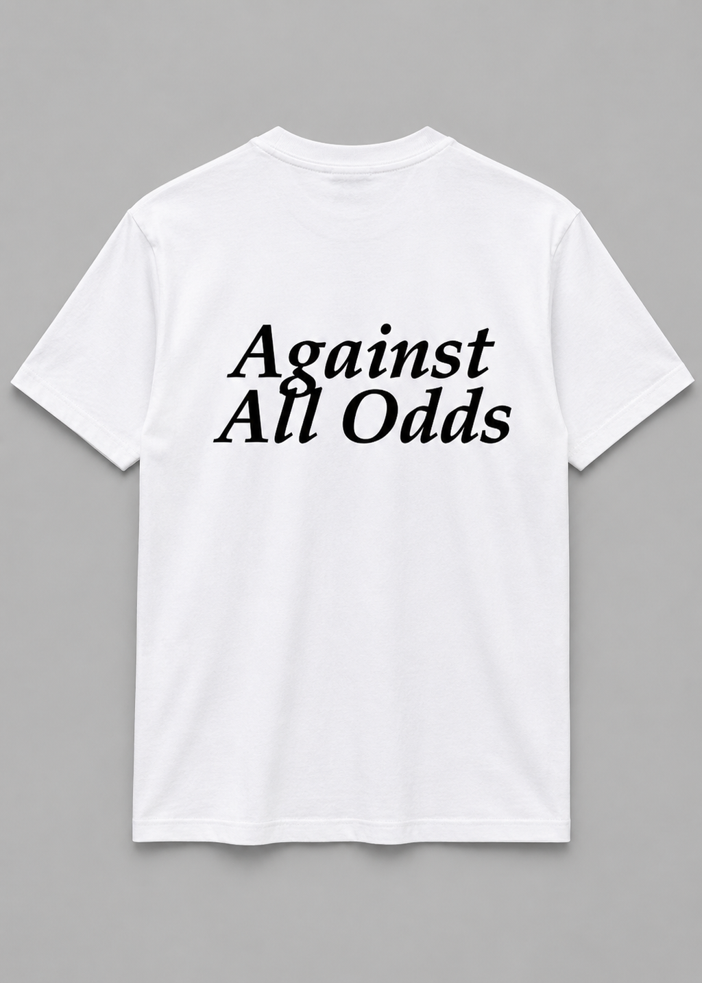 Against All Odds Graphic - Regular Fit T-shirt