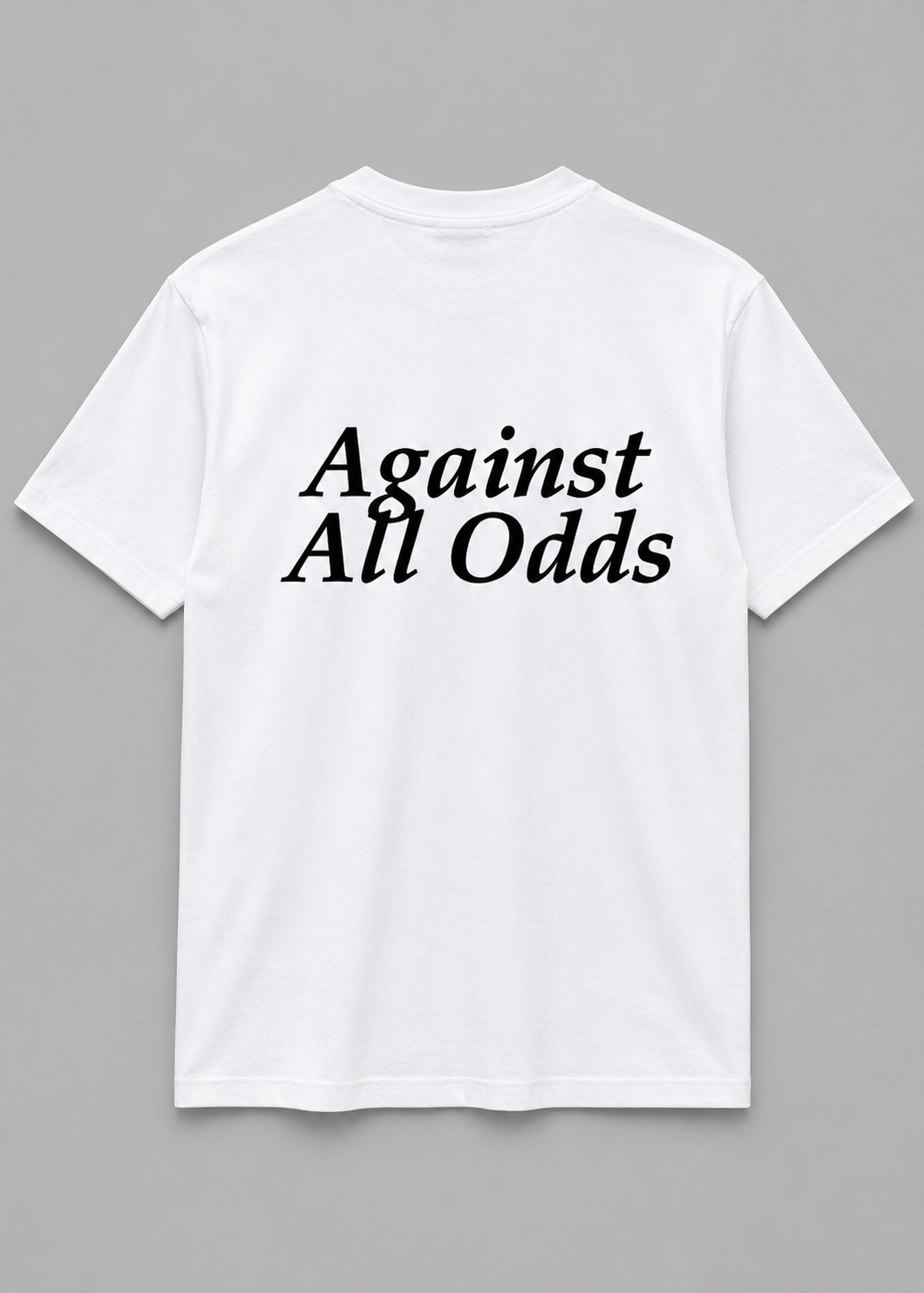 Against All Odds Graphic - Regular Fit T-shirt