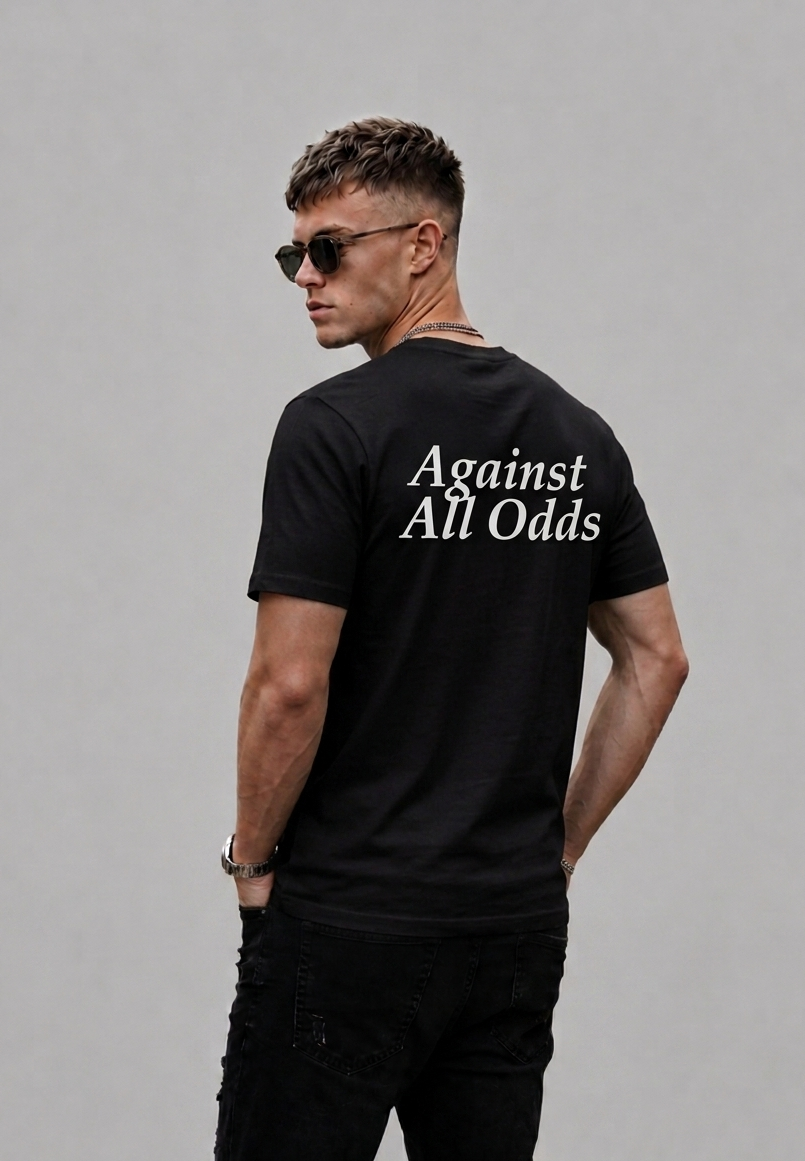 Against All Odds Graphic - Regular Fit T-shirt