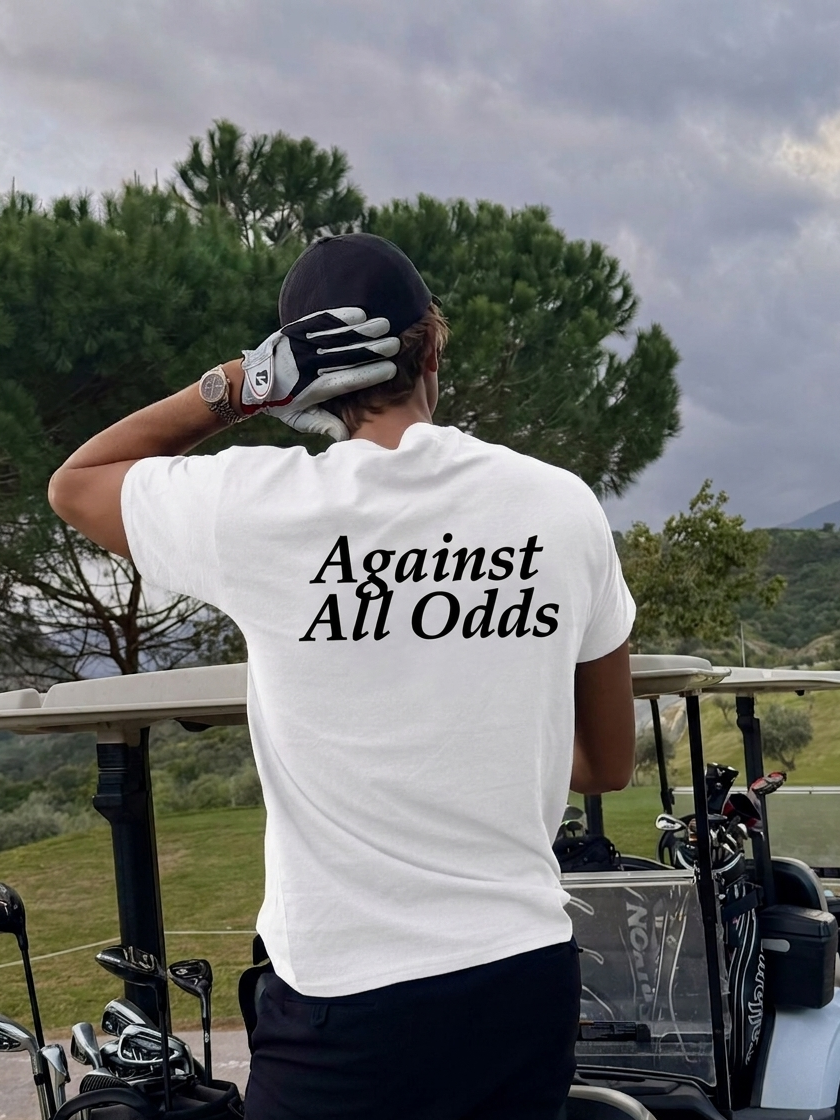Against All Odds Graphic - Regular Fit T-shirt