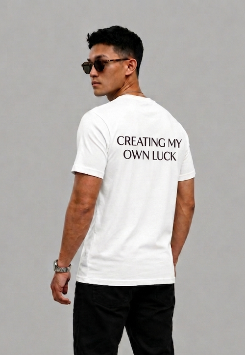 Creating my own luck Graphic T-shirt - Regular Fit T-shirt