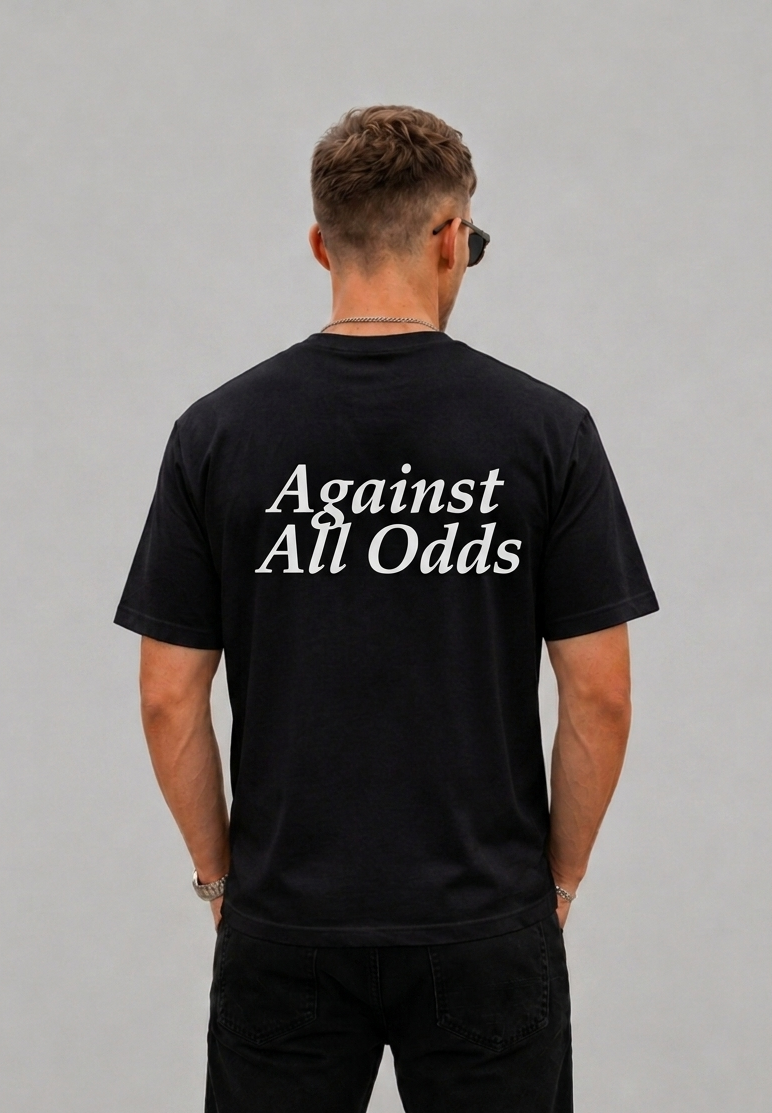 Against All Odds Graphic - Regular Fit T-shirt